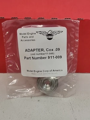 GLOW PLUG ADAPTOR - COX engine .09 engine - 911-009 - Image 1 of 3