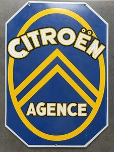 Emailschild Citroen Agence 29 x 40,5 cm - Bild 1 von 5