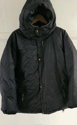 RIDE SNOWBOARDS CELL 10 SERIES Mens Large Black Diamond Down Jacket NWOT - Image 1 of 4