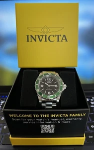 Invicta Specialty Rowan Herrenuhr 40mm, Edelstahl (49338) grün & schwarz - Bild 1 von 11