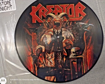 KREATOR - Live antichrist, Picture-LP 2019, Night Of The Vinyl Dead, signed, Bag - Bild 1 von 4