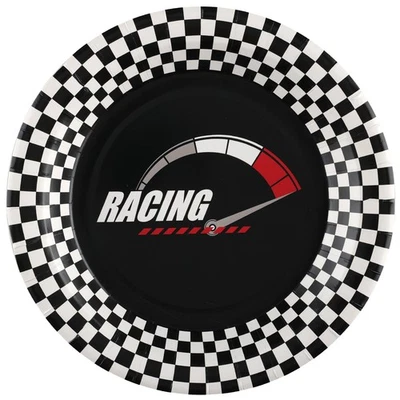 Platos de fiesta Fórmula 1 F1 carreras de motor deportes fiesta de cumpleaños platos de papel x 10 Foto 1 de 4