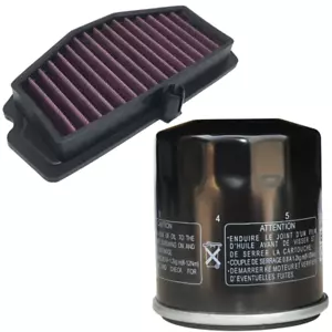 Filtro de aire y filtro de aceite para Kawasaki EN650 VulcanS 15-21 EX650 Ninja 650 17-22 - Imagen 1 de 6