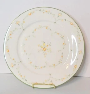 Usados en Excelente Condición 8 Platos de Cena Noritake DEBUT #7210 Marfil China 10 1/2" Floral Naranja Verde - Imagen 1 de 11