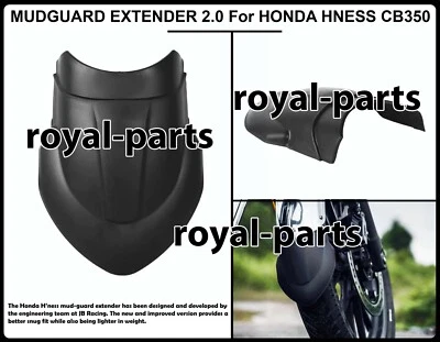 MUDGUARD EXTENDER 2.0 apto para Honda H'ness CB350 Foto 1 de 4