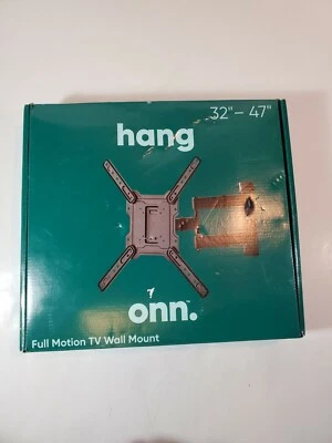 HANG ONN Full Motion TV WALL Mount NEW 32"-47” Bracket Up to 77 lbs Bracket  - Image 1 of 4