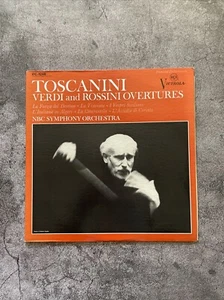 Arturo Toscanini Verdi And Rossini Overtures Vinyl Used Fully Tested - Imagen 1 de 7