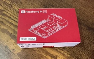 UK Raspberry Pi 5 8GB Model SC20211 64-bit Quad-Core Single Board Computer RPI5 - Bild 1 von 7