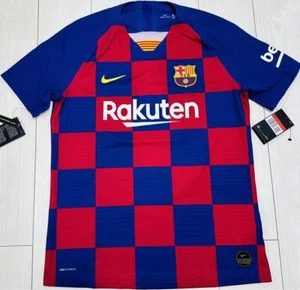 19-20 Faty Vapor L w/Tag Home Barcelona Jersey Ansu Size Match Niker - Picture 1 of 5