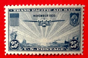 US Sc#C20 1935 Airmail China Clipper MNH OG XF/S (1-267) - Picture 1 of 3