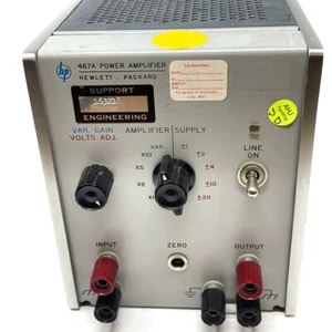 Hewlett Packard HP 467A Power Amplifier Supply Vintage, DC - Made in USA - Picture 1 of 8