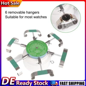 Uhrmacher 6 Arme Automatischer Uhrenbeweger Cyclotest Tester Reparaturwerkzeuge - Bild 1 von 11