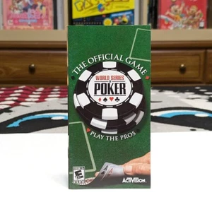 PSP (2005) Manual ONLY • World Series of Poker PSP - Picture 1 of 1