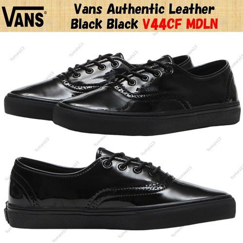 Vans Authentic Leather Black Black V44CF MDLN taglia uomo