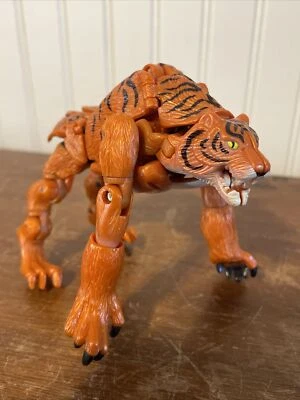 Transformers Animorphs Jake Tiger Pre-owned Action Figure Hasbro 2 - Image 1 of 4