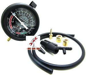 Fuel Pump & Vacuum Gauge Tester Pressure Test New Auto Mechanic Tester Repair HD - Picture 1 of 2