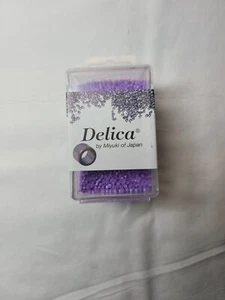 Miyuki Delica 11/0 - Opaque White Dyed Red Violet - 50 grams (DB1379) - Picture 1 of 2