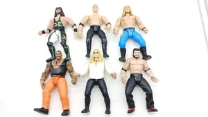 Jakks WWF WWE Bone Crunching DTA Tour Series 1 LOT HHH Edge X-Pac Godfather - Picture 1 of 5