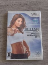 Jillian Michaels Fitness Ultimatum 2010 (Nintendo Wii, 2009)Complete With Manual