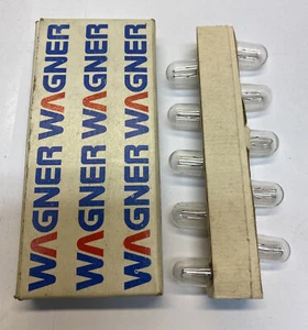 NOS (10) Wagner 1893 mb 14 volt Miniature Light Lamp Bulbs - Picture 1 of 3