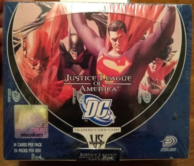 NEW VS System Trading Card Game Justice League of America Box DC Comics JLA RARE - Image 1 of 4