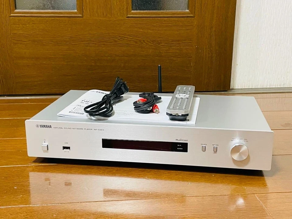 Yamaha NP-S303 Network Player RCA Analog Audio Highreso sound source Streaming - Image 1 of 4