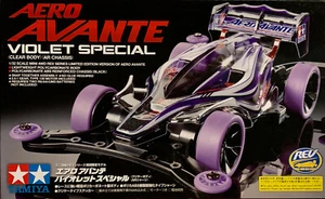 TAMIYA 95062 Mini 4WD AERO AVANTE Speciale Viola (telaio AR) - Foto 1 di 6