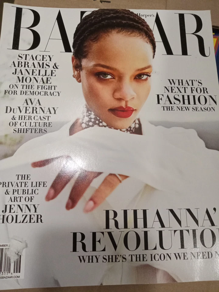Harper's Bazaar Magazine September 2020 Rihanna's Revolution Fashion What's Next