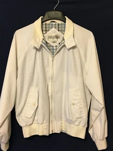 Chaqueta Bomber FIELD & STREAM De Colección Off White Poliéster Ltwt Forrada - Para Hombre L - Usada en Excelente Condición - Imagen 1 de 6