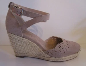 Neu! Kelly & Katie Adell Espadrille Keilsandalette, taupe, 9M/40  - Bild 1 von 9