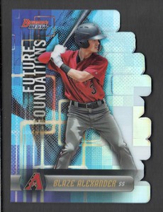 2019 Bowman's Best Baseball Future Foundation Refractor #FF-BA Blaze Alexander