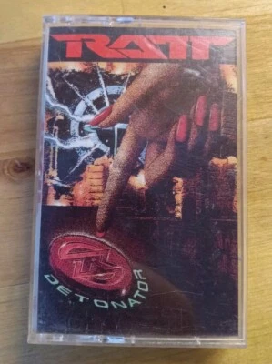 Detonator by Ratt (Cassette 1990 Atlantic) A4 82147 US - Image 1 of 4