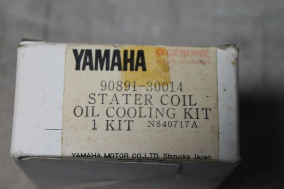 NOS Yamaha Stater Coil Cooling Kit OEM 90891-30014 XVZ1200 VMax - Image 1 of 1