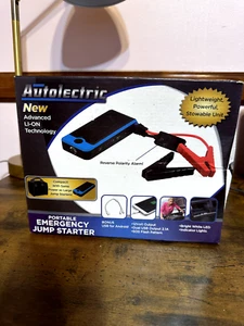Jump Starter Autolectrick Power Bank Portable Charger Emergency Car Battery - Picture 1 of 10