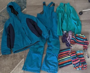 Lands' End Kids Squall Jacket & Snowbib, Pullover, Hat, Gaiter, Gloves, Socks ++ - Picture 1 of 16