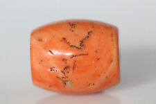 Exceptional Antique Coral Bead. Tibetan Rare and HUGE Coral Bead. 23 mm 13.8 Grs