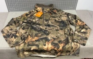 NOMAD Men's Utility Camo Half-Zip Hunting Shirt Mossy Oak Droptine Sz XXL NEW~~ - Picture 1 of 8