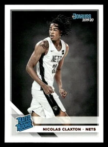 Nicolas Claxton 2019 Donruss Rookie Card #229 Brooklyn Nets - Picture 1 of 2