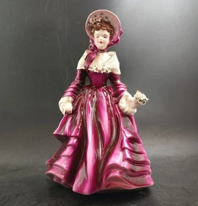 Florence Ceramics Mint "Claudia" Southern Belle c.1950’s RARE Purple w Shawl - Picture 1 of 13