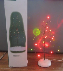 DEPT 56 Weihnachtsdorf Zubehör Twinkle Brite Baum klein 11,5" 52983 GWC IOB - Bild 1 von 6