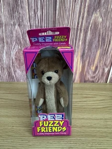 Pez Spender Fuzzy Friends Teddybär nie geöffnet - Bild 1 von 2
