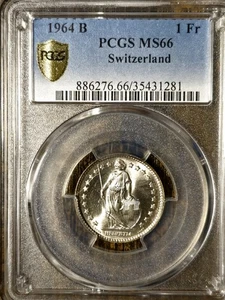 1 Silver Franc - Picture 1 of 5