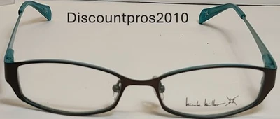 Marco de gafas Nicole Miller doble visión agua 4 chocolate 51-16-135 Foto 1 de 4