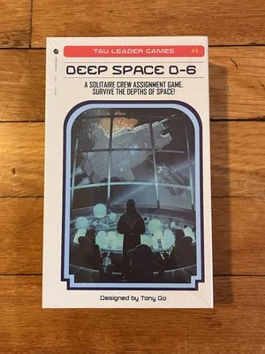Deep Space D-6 Tau Leader Games Solitaire Dice Game SEALED - Image 1 of 4