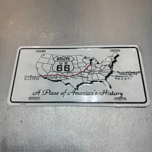 Booster targa Route 66 originale d'epoca un pezzo di storia americana - Foto 1 di 2