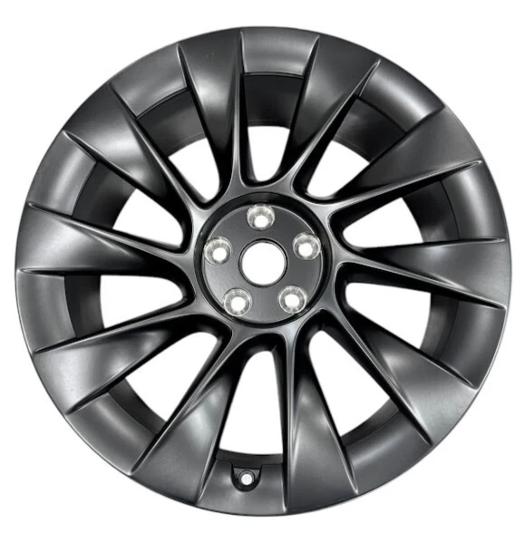 Оригинальный индукционный обод колеса Tesla Model Y 2020-2024 20 дюймов черный 118822300B - Изображение 1 из 4