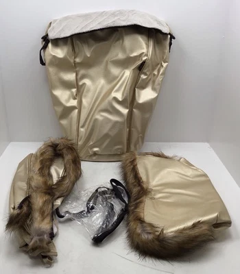 Roupa de inverno Mima Xari acessórios carrinho champanhe caixa aberta - Imagem 1 de 4