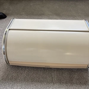 Brabantia Steel Bread Bin with Roll Top - Picture 1 of 6