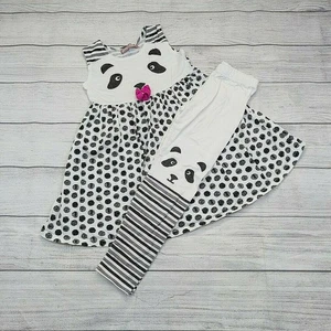 5 Jelly The Pug Panda Dress & Leggings - Picture 1 of 10