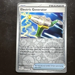 Paldean Fates Electric Generator 79/091 Reverse Holo Pokemon TCG - Picture 1 of 3